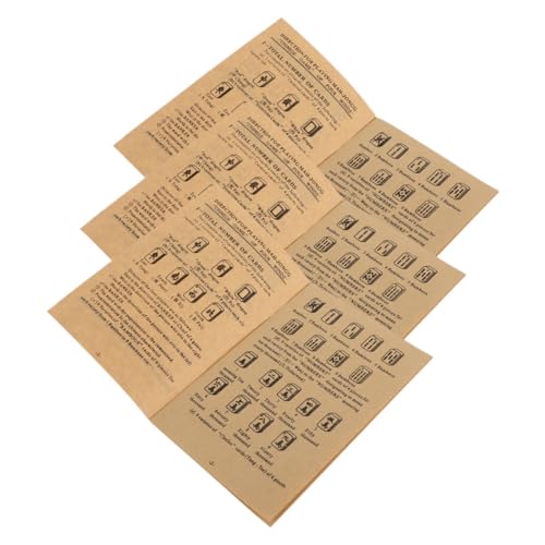 Toddmomy 3pcs Comprehensive Mahjong Book Chinese Mahjong Guide miniatura 1