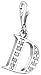 Produktbild Nenalina Charm Buchstabe D Anhänger in 925 Sterling Silber für alle gängigen Charmträger - 712704-019