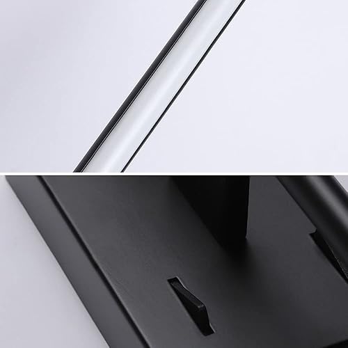 Miniatura 8 de ELBFAE Lámpara de pared lineal de 9 W + 3 W, lámpara de lectura de mesita de noche, luz de lavado de pared interior blanco cálido 3000 K, lámpara