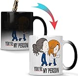 Taza mágica personalizada de café y té de 11 oz / 325 ml impresa profesionalmente en ambos lados. Impresión a todo color, vibrante y de alta resolución. Las tazas que cambian de color son aptas para microondas y lavavajillas: las tazas de café se pueden usar en el microondas y se pueden limpiar fácilmente en el lavavajillas.