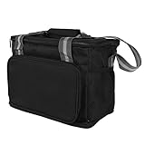 BAOFUYA Bolsa de Almuerzo Aislada para Hombres, Bolsa de Almuerzo Portátil de Gran Capacidad con Correa Ajustable Ideal para Trabajar, Picnic, Viajes, Mantenimiento de Frío Cálido