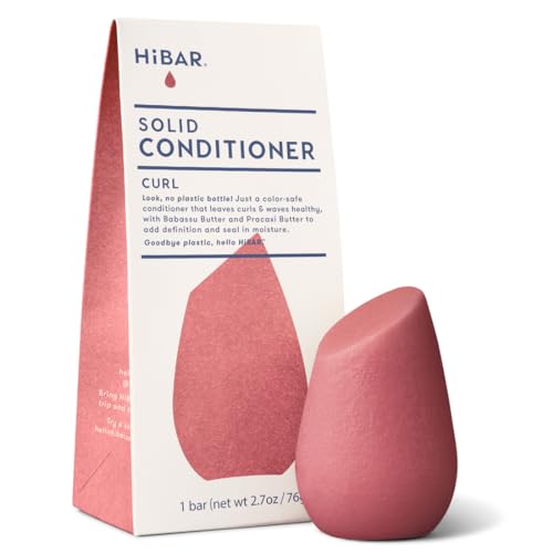 HiBAR Curl Conditioner Bar with Babassu & Rice Protein
