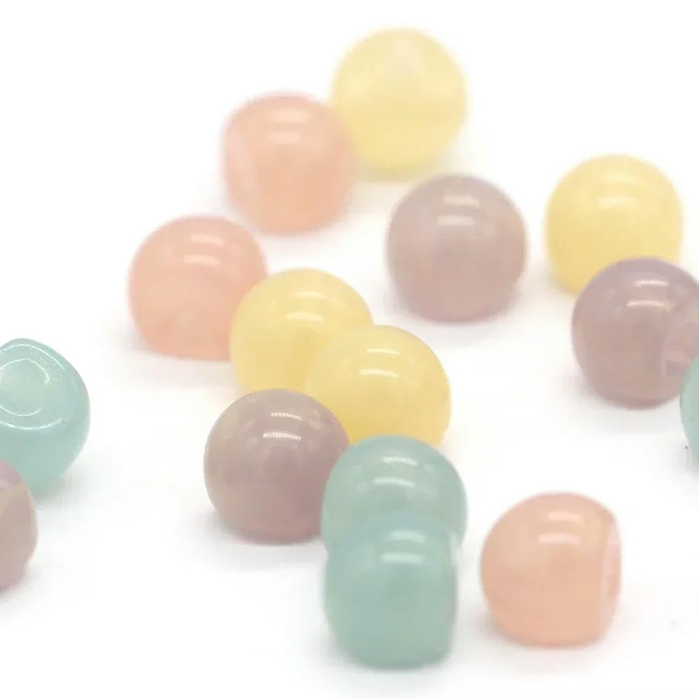 Guziki perłowe Guziki perłowe, 20 szt., 10/12 mm, niewidoczne, z trzonkiem w kształcie cukierków, do szycia, ręcznie robione ozdoby na koszule dziecięce(Green,12mm 20pcs)