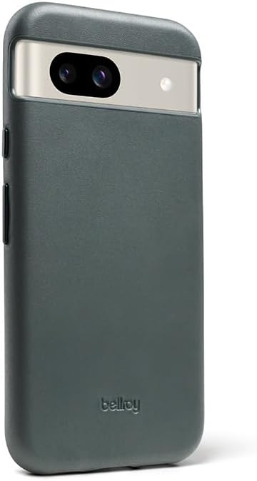 Bellroy Phone Case, Leather, Compatible with Google Pixel 8a - Everglade