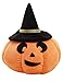 THEE Coussin de Citrouille en Peluche pour Halloween Oreiller de Décoration Halloween