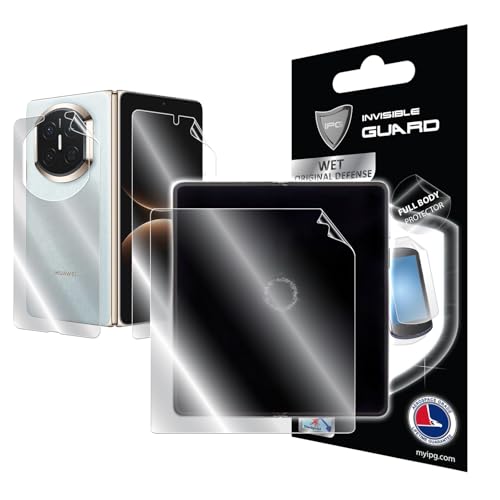 IPG Made for Huawei Mate X7 (Internal - External Display and Back )Hydrogel Protector Invisible Touch Screen Sensitive HD Clear Film Anti Scratch Skin Guard - Smooth / Self-Healing / Bubble -Free for MateX7 by IPG - Used condition - US$16.35