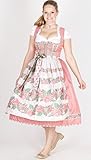Melega Dirndl Fleur rose - 4