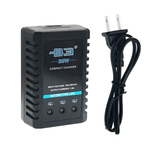 B3 Lipo Battery Charger 2S-3S with XH3P/XH4P Plug
