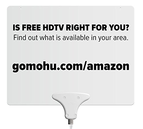 Mohu Leaf 30 Indoor Tv Antenna, 40 Mile-Range, Uhf/Vhf Multi-Directional, Original Paper-Thin, 10 Ft. Detachable Coaxial Cable, Reversible, Paintable, 4K-Ready Hdtv, Mh-110583 #TOP4