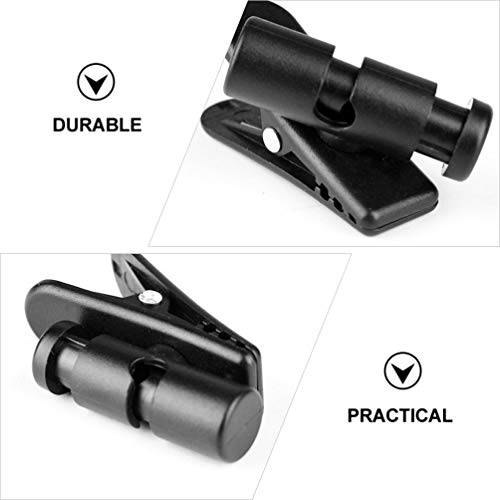 Lurrose 5Pcs Grampo de Cabo Braçadeira Ganchos Ganchos Earbud Fone De Ouvido Earbud Do Fone de Ouvid