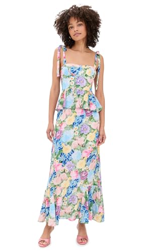 Show Me Your Mumu Women's Paxton Midi Dress, Flower Shop