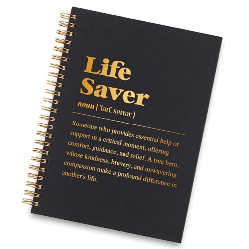 Cahier à spirales avec définition de sauvetage vizuzi bloc-notes format A5 - 2