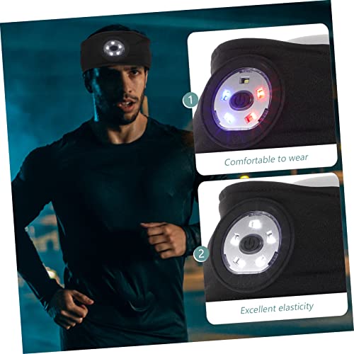 Lampe frontale pour temps froid intégrée au bandeau de running isolant - 6