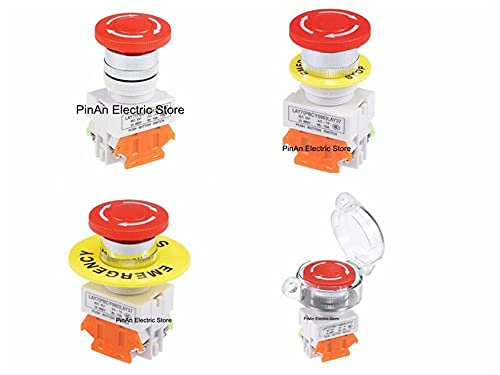 Bouton d'arrêt 22mm étanche pour sécuriser vos machines d'atelier en bois