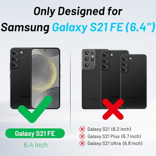 Étui Samsung S21 FE bleu vert idéal pour visionner vos vidéos