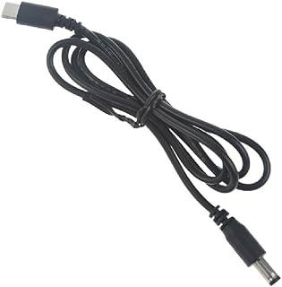 USB C/Type C to 12V 5.5x2.1mm Power Supply Cable for WiFi Router Speaker CCTV Camera Laptop LED Light Fan Router Power Supply 12v 2.5