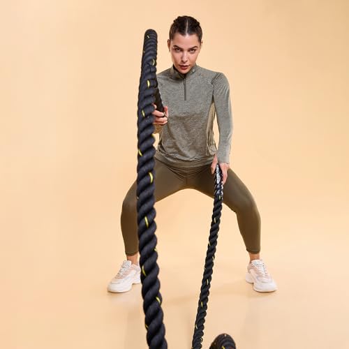 Image of Enamor Full Sleeve High Neck Medium Length Pull on Dry Fit T-Shirt for Women - Slim Fit - A310