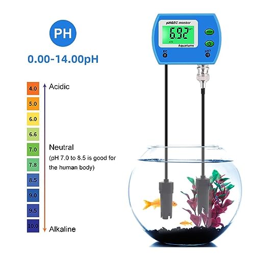 Testeur d'eau pH et EC pour préserver l'écosystème de votre aquarium