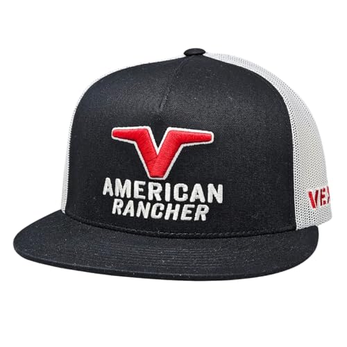 Image of Vexil American Rancher Adjustable Snapback Western Lifestyle Rodeo Southwest Inspired Meshback Hat