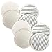 Think Crucial Replacement Mop Pads Compatible with Bissell Spinwave Mop Pad Heads Parts - Perfect for Models 13122, 13129, 13151, 13139 - Home and Office Use - Pair with Part 2124 - Bulk (8 Pack)