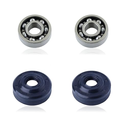 Haishine 2 Set Crankcase Crank Main Bearing Oil Seals for Husqvarna 36 41 136 136E 137 137E 141 141E 142 235E 240E Chainsaw Parts 530056363 by Haishine - Used condition - CA$5.31