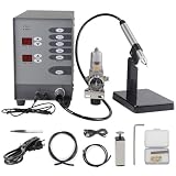 Bonxrdun Saldatrice automatica a punti Pulse Argon Saldatrice ad Arco Kit Saldatore Gioielli 220V Saldatrice a Punti Saldatrice per Gioielli Saldatura a Punti per Gioielli Strumento di Riparazione