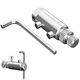 Gewindeausdreher für Gebrochene Rohre, Werkzeug zum Ausdrehen von Gewinde Gebrochener Rohre, Gewindedreher für gebrochene Ventile, Gewinde Reparatur Werkzeug, Geeignet für 1/4, 1/6 und 1inch Rohr