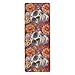 ALAZA Dia De Los Muertos Skull Flower Seamless Yoga Mat Non Slip Fitness Exercise Mat, Workout Mat for Yoga, Pilates and Floor Exercises
