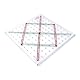 Learning Resources Transparentes Geometriebrett mit Gummibändern, 11x11 Stifte, strapazierfähige Kunststoffstifte, Mathematik-Lernspielzeug für Geometrie-Übungen, ab 5 Jahren