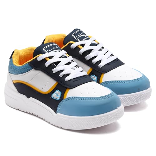 Image of ASIAN Kids FREEDOM-02 Stylish Casual Sneakers with Laces for Boys, Trendy and Comfortable Shoes Perfect, Walking, and Outdoor Play, Lightweight and Durable Design Suitable for Kids