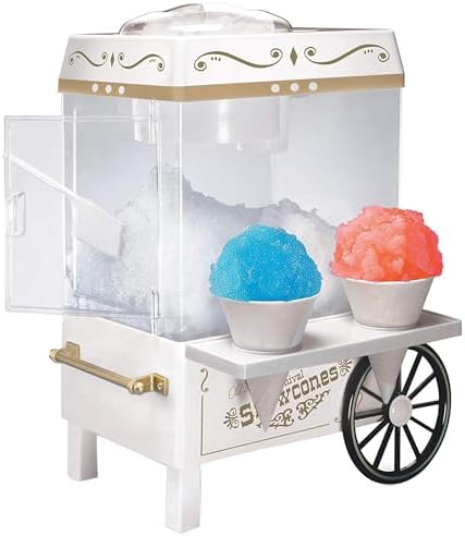 Nostalgia Snow Cone Shaved Ice Machine - Retro Table-Top Slushie ...