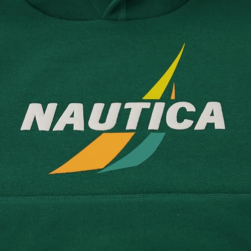 Image of Nautica Boys' Pullover Fleece Hoodie Sweatshirt