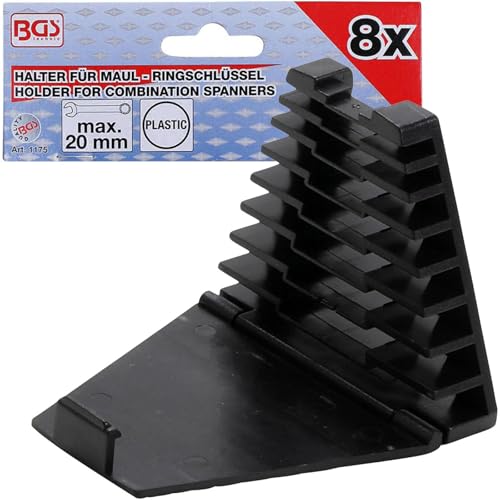 BGS 1175 | Halter für Maul-/Ringschlüssel | 8 Auflagen