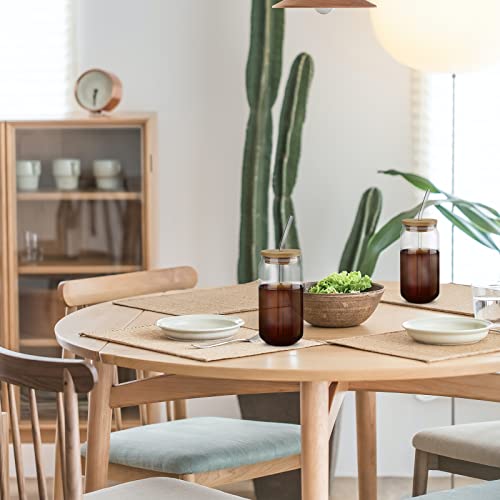 RWUDV 4 peças de copos de lata de cerveja transparentes copos de cerveja em forma de lata copos de c