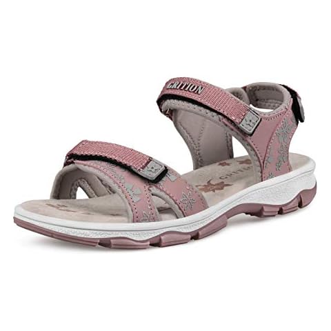 GRITION Women’s Athletic Sport Sandal, Hiking Sandal Comfortable Open toe, Walking Beach Water Sandal with Lightweight Casual Cover