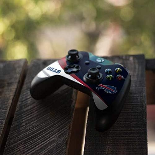 Skinit Decal Gaming Skin Compatible with Xbox One Controller - Officially Licensed NFL Buffalo Bills Design