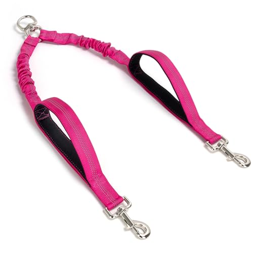 Mycicy Dual Dog Leash Coupler Double Control Padded Handle for 2 Large Dogs by Mycicy - Used condition - US$10.02