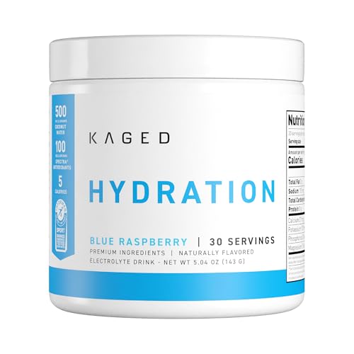 Image of Kaged Daily Hydration | Sugar Free Electrolyte Powder Drink Mix for Men and Women | 30 Servings