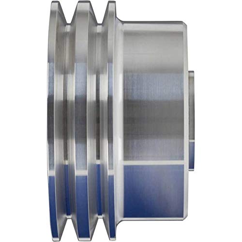 Big Block Chevy Pulley Kit, 396 427 454 V-Belt - Long Water Pump #TOP4