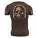 Grunt Style Work to Live Men's T-Shirt - (Heather Brown, Small)