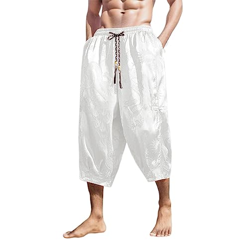 Pantalon jogging homme cargo baggy en coton stretch confortable