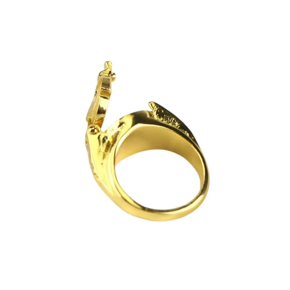 WRUIOY TV Movies Show Original Design Quality Anime Cosplay Superhero for Lighting Ring Costume Accessories for Season 5 Fans Gift(with Necklace) - Image 4