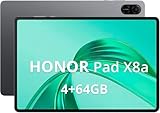 HONOR Pad X8a Tablet Wi-FI 4GB 64GB, 11 Pulgadas Pantalla 90 Hz FullView, Snapdragon 680, Batería 8300 mAh, 4 Altavoces, Android 14, Gray