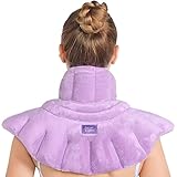 Relief Expert Microwavable Heating Pad for Neck Shoulders and Back, Extra Large Weighted Microwave...