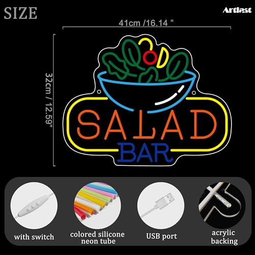 Néon LED basse consommation et haute luminosité pour buffet et café - 3