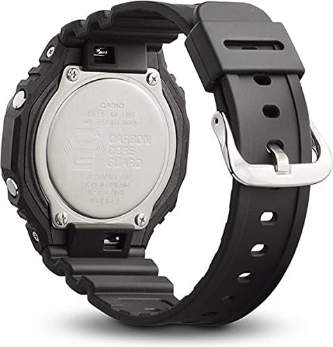 Casio GA-2100-1AER G-Shock Carbon Core Octagon Series Watch -Black