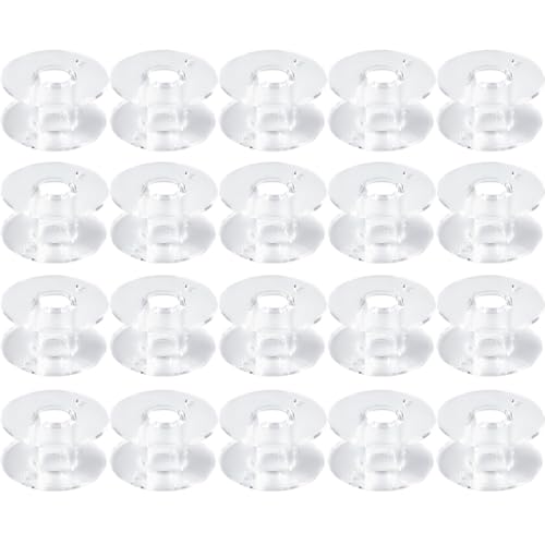 WeddHuis 20 pièces Canette machine à coudre Bobines,pour Singer Brother