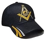 Buy Caps and Hats Masonic Baseball Cap Freemason Mason Hat Mens One Size Black