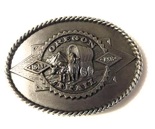 JK Trading Men's Oregon Trail Belt Buckle