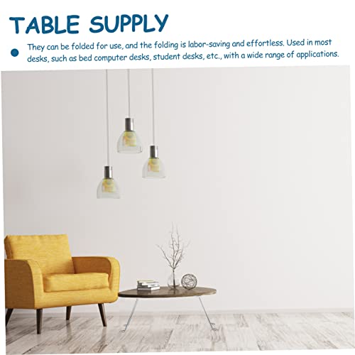 Patas de soporte resistente LIFKOME para muebles plegables y patas de escritorio 8